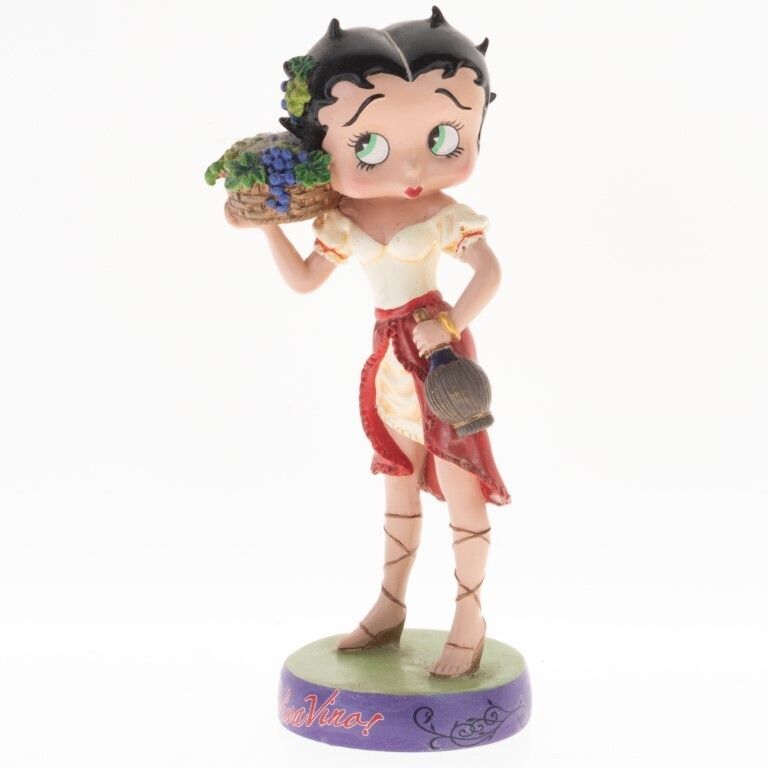 Betty Boop “Viva Vino!” Limited Edition Danbury Mint Collector’s Figure