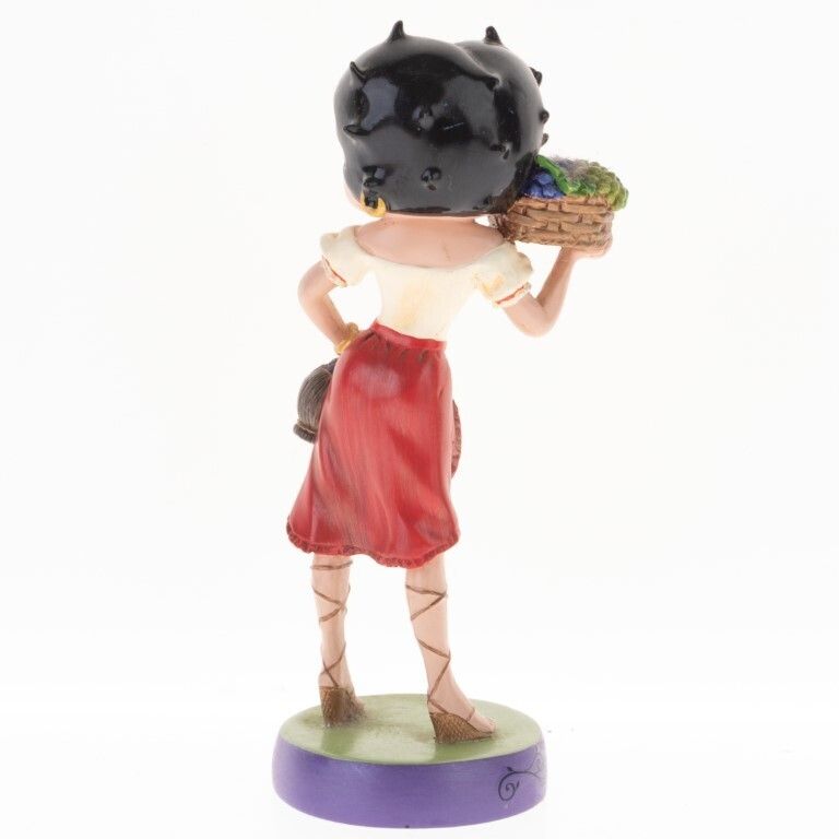Betty Boop “Viva Vino!” Limited Edition Danbury Mint Collector’s Figure photo furniture