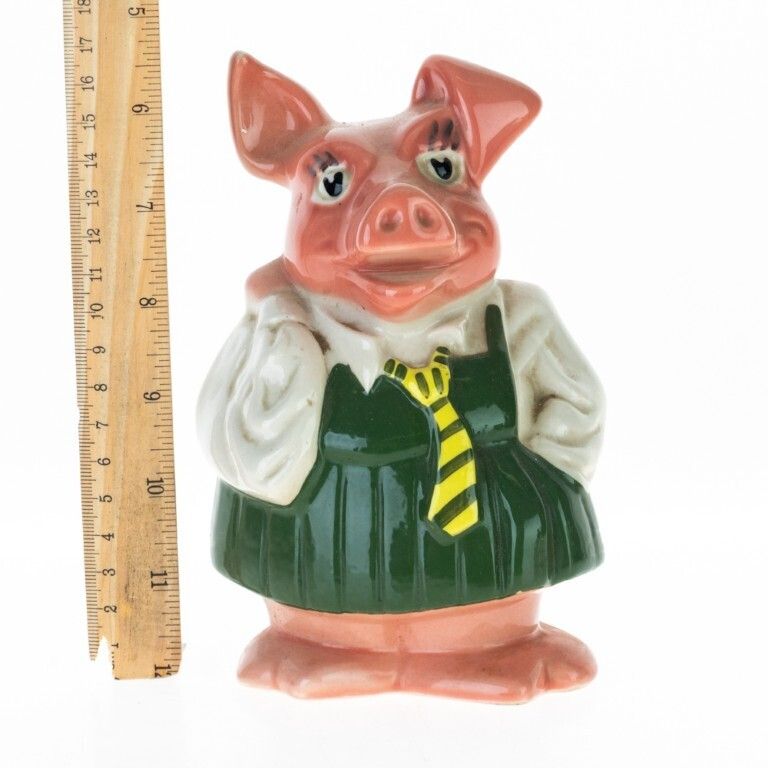 Wade’s English Ceramic Pottery Figural Piggy Coin Bank photo Home Decor