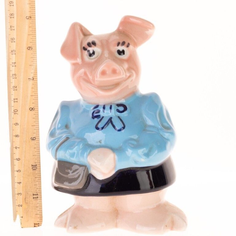 Wade’s English Ceramic Pottery Figural Piggy Coin Bank photo Home Decor