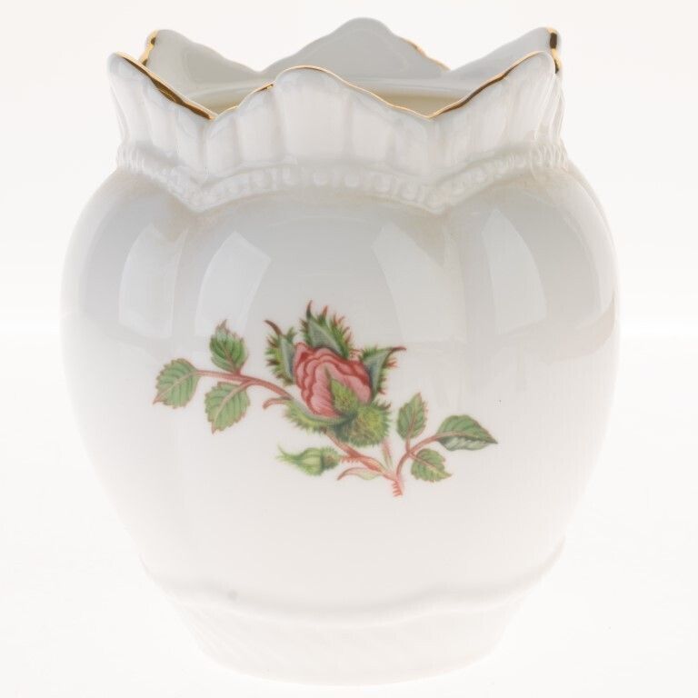 Aynsley Porcelainc Ceramic Floral Vase photo furniture