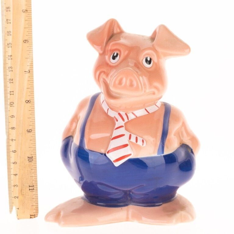 Wade’s English Ceramic Pottery Figural Piggy Coin Bank photo Home Decor