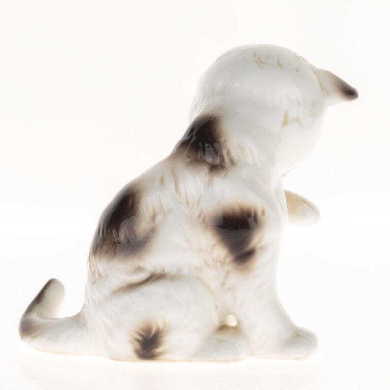 Danbury Mint Hand Painted Porcelain Ceramic Cat Figure photo furniture