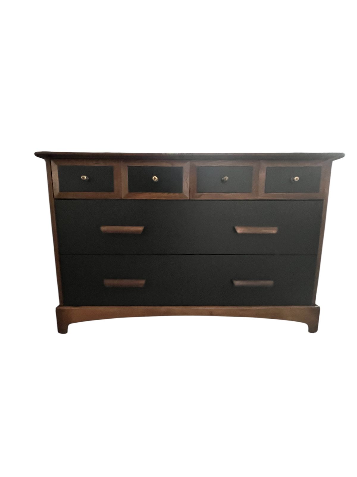 Mid Century Stag Chest Of Drawers photo vintage