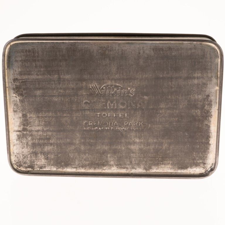 Antique Silver Jubilee Tinplate Litho Chocolate Toffee Box photo furniture