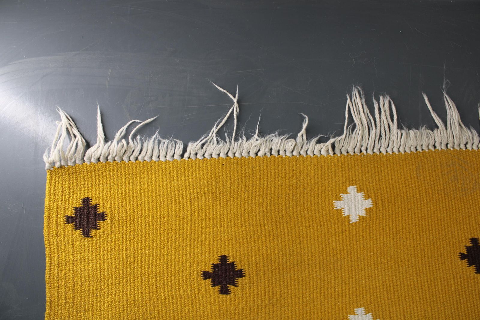 1950s Large Kilim Wool Rug, Czechoslovakia photo vinterior