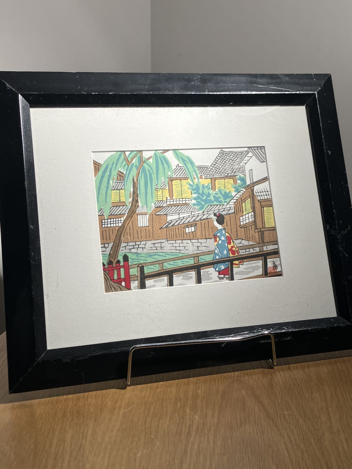 photo for sale Kyoto Wood Block By Tokuriki Tomikichiro
