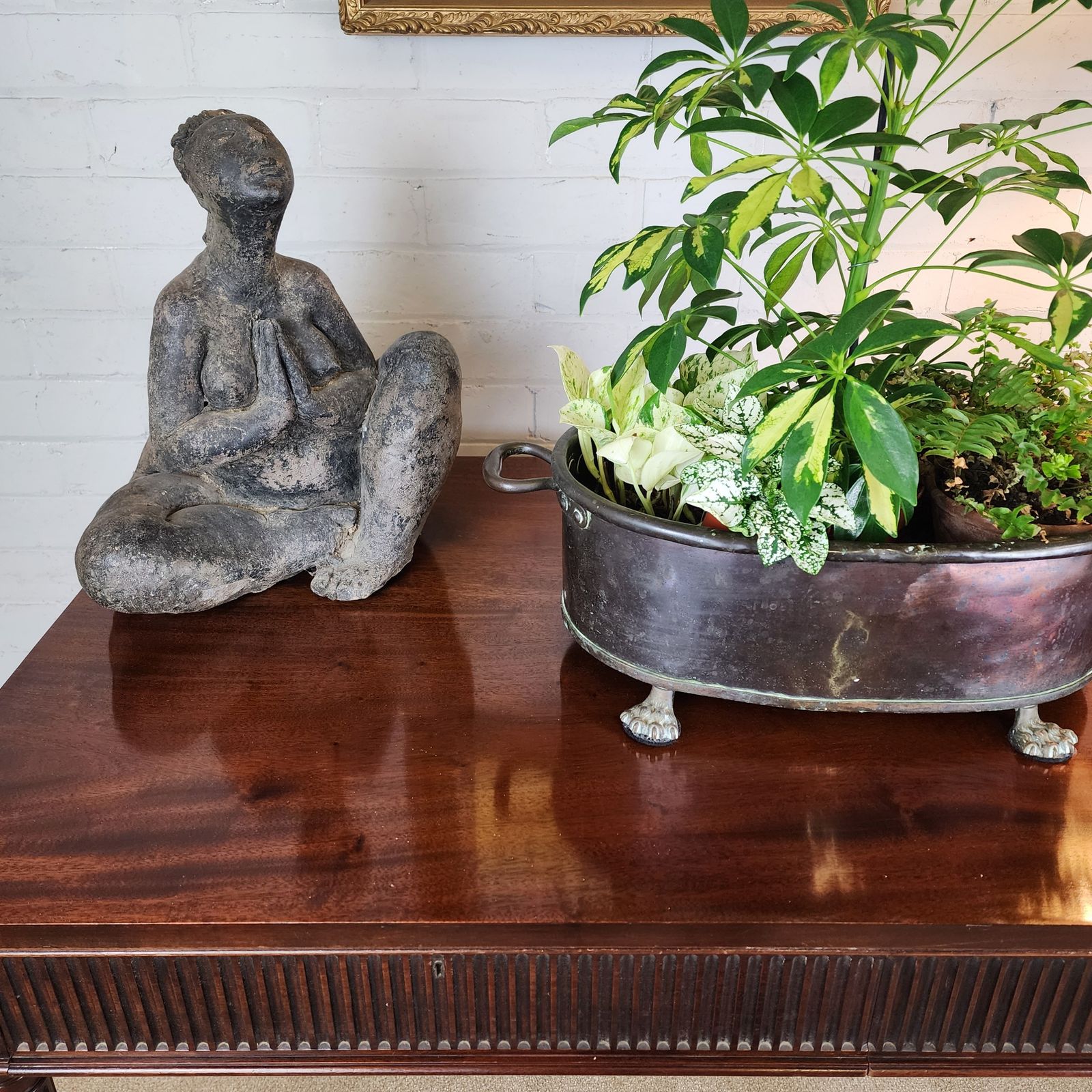 photo furniture Howard & Sons Mahogany Console Table   Late 19th / Early 20th Century