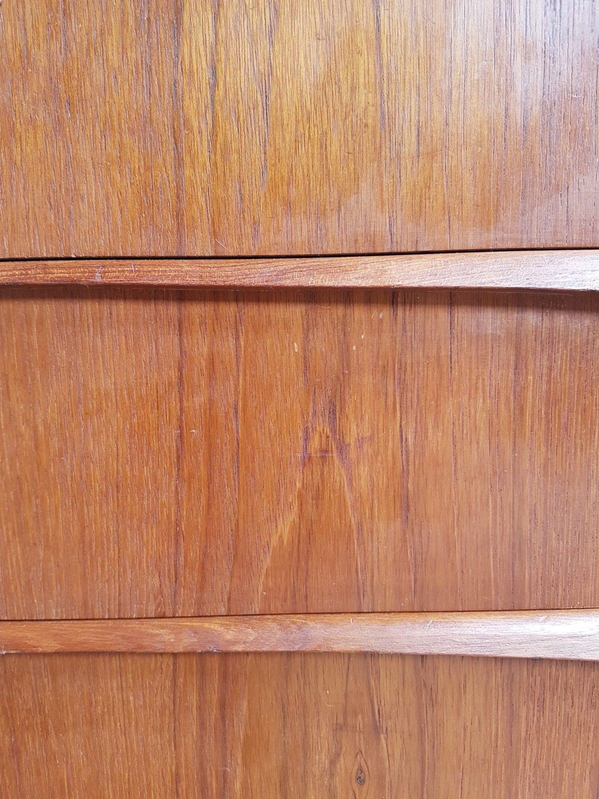photo for sale Vtg Mid Century Danish Teak Chest Of Drawers Tallboy Retro Scandi R867