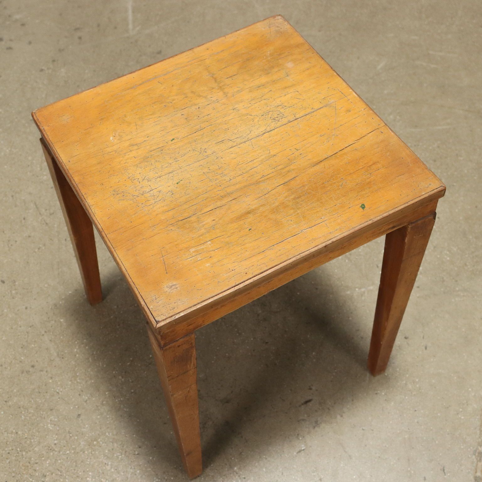 Vintage 1950s Coffee Tables Walnut Truncated Pyramid Feet photo 460.0
