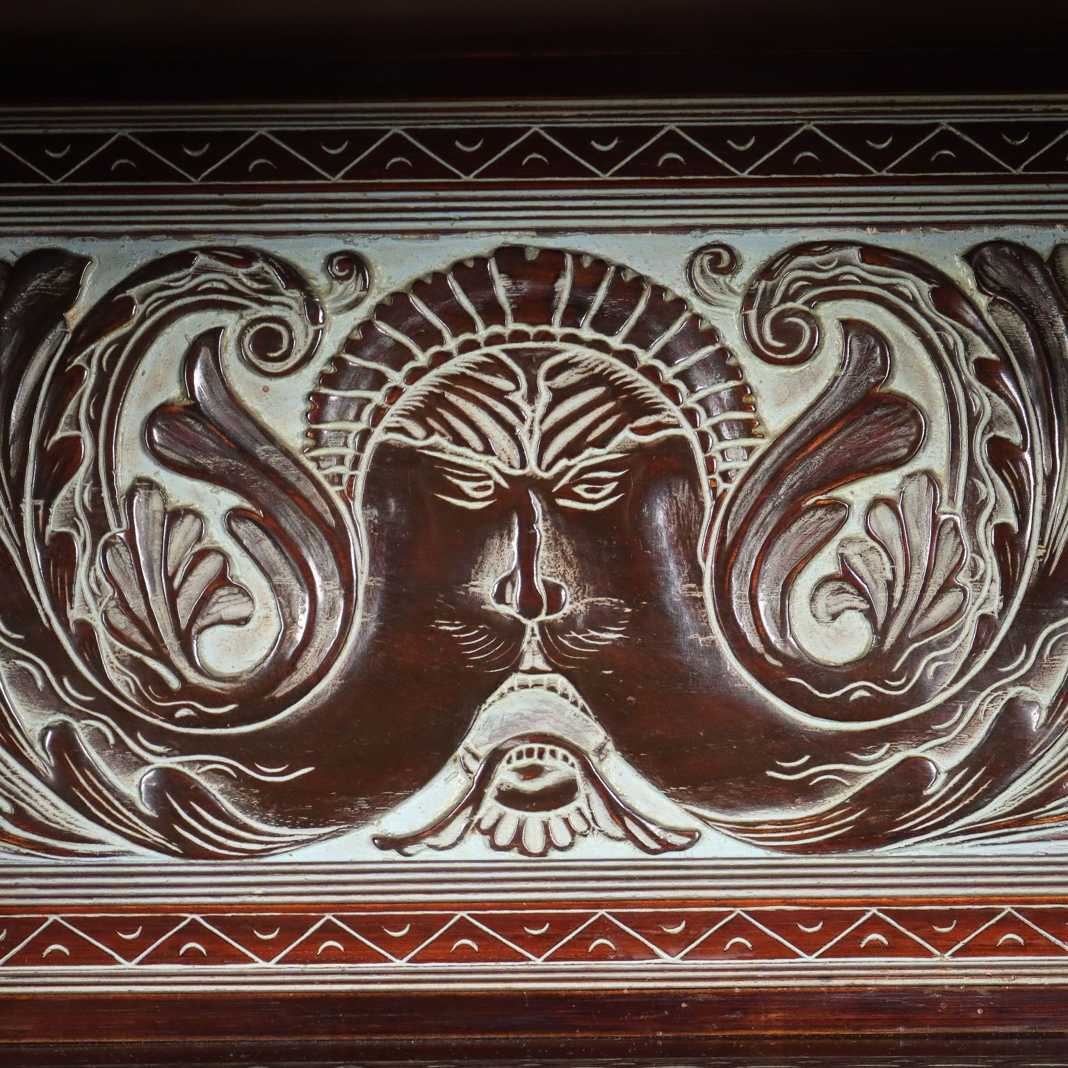 Antique Living Room Cabinet Ethnic Rino Galbiati XX Century photo buy