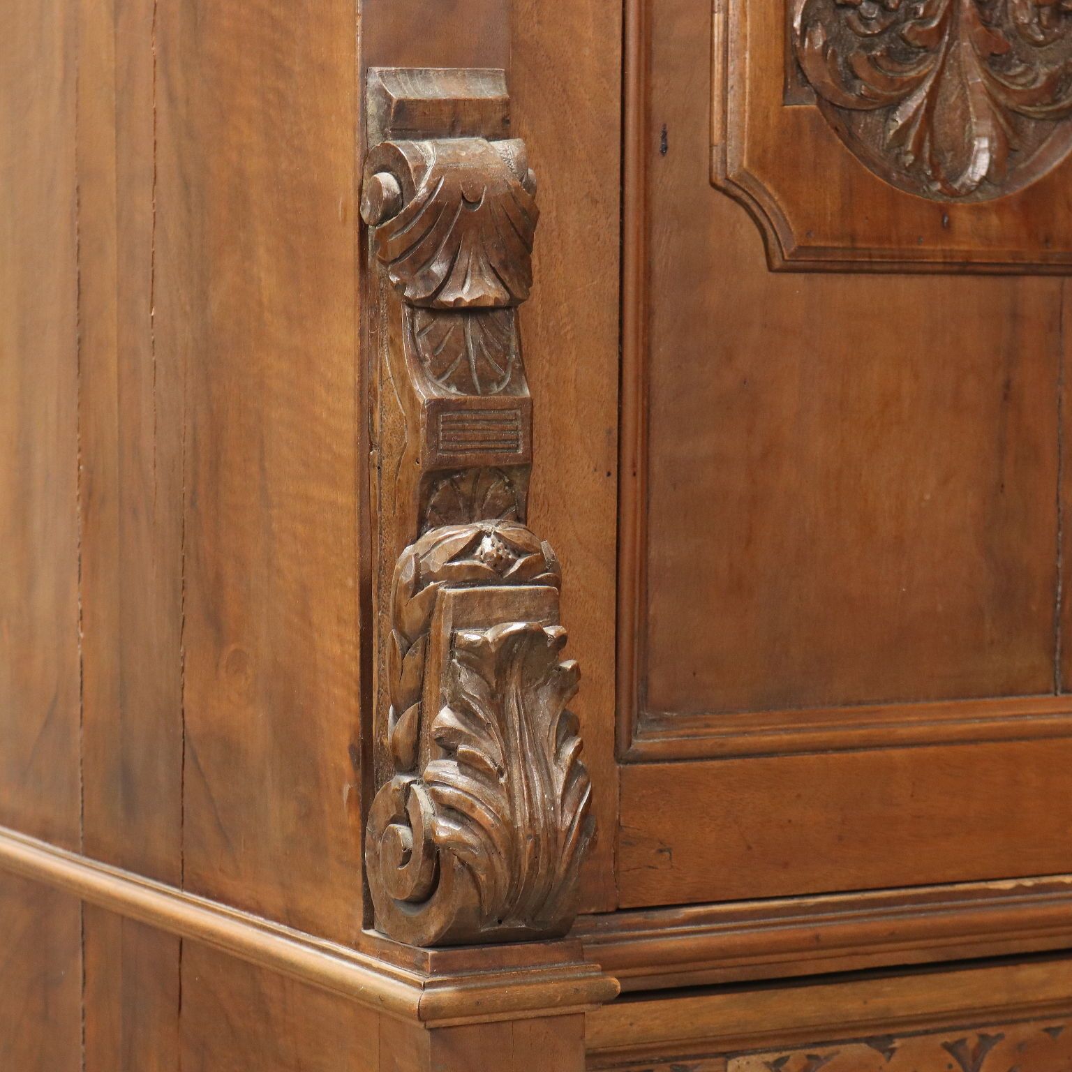 Cupboard Neo Renaissance Walnut Italy XIX Century photo buy