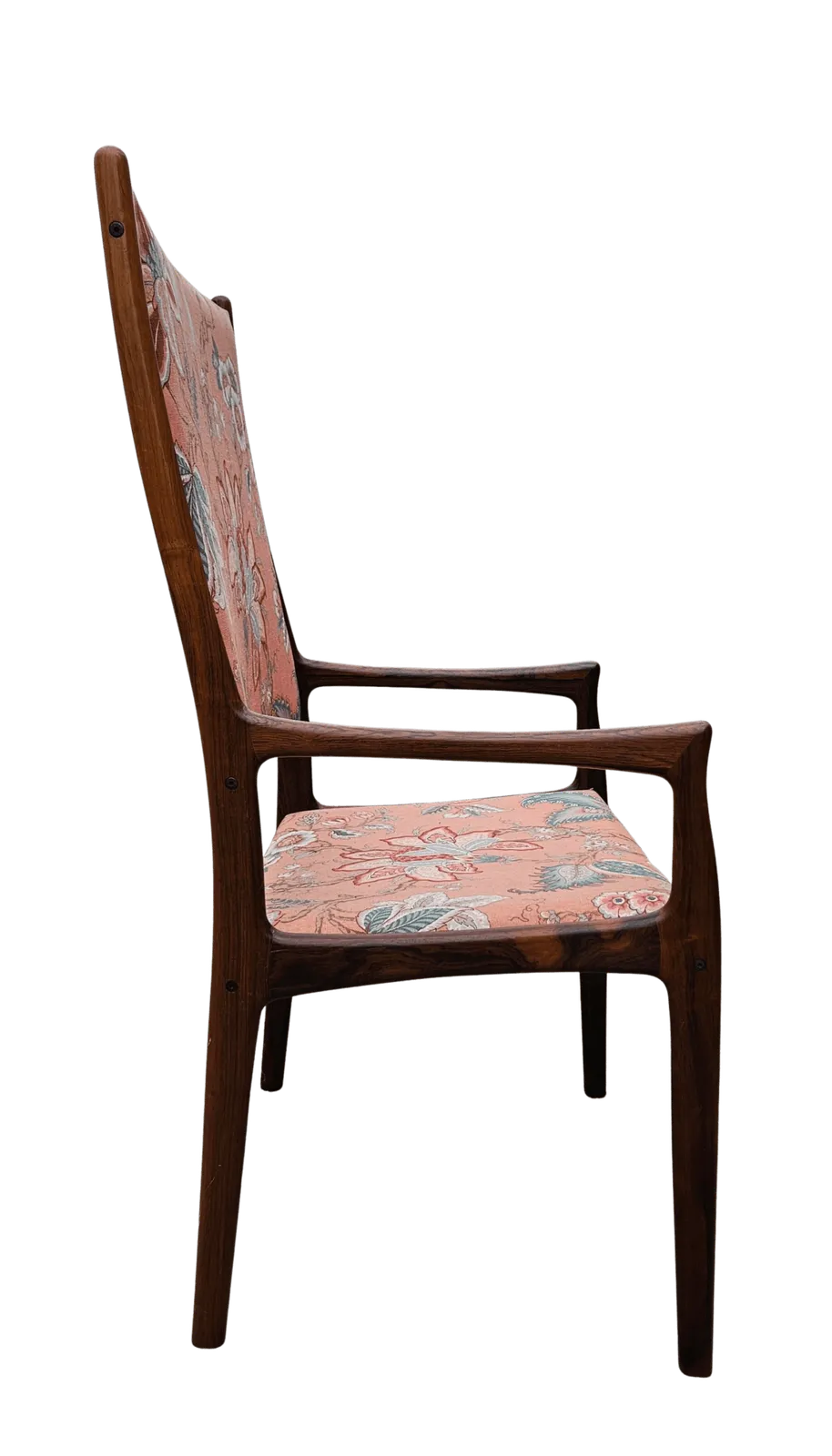photo furniture Danish Rosewood Dining Chairs 2 Carvers 4 Chairs