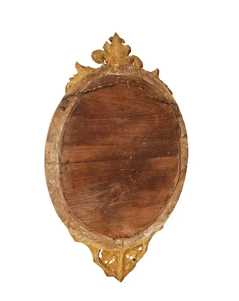 A Fabulous 19th Century Giltwood Pair Of Neat Size Pier Mirrors photo vinterior