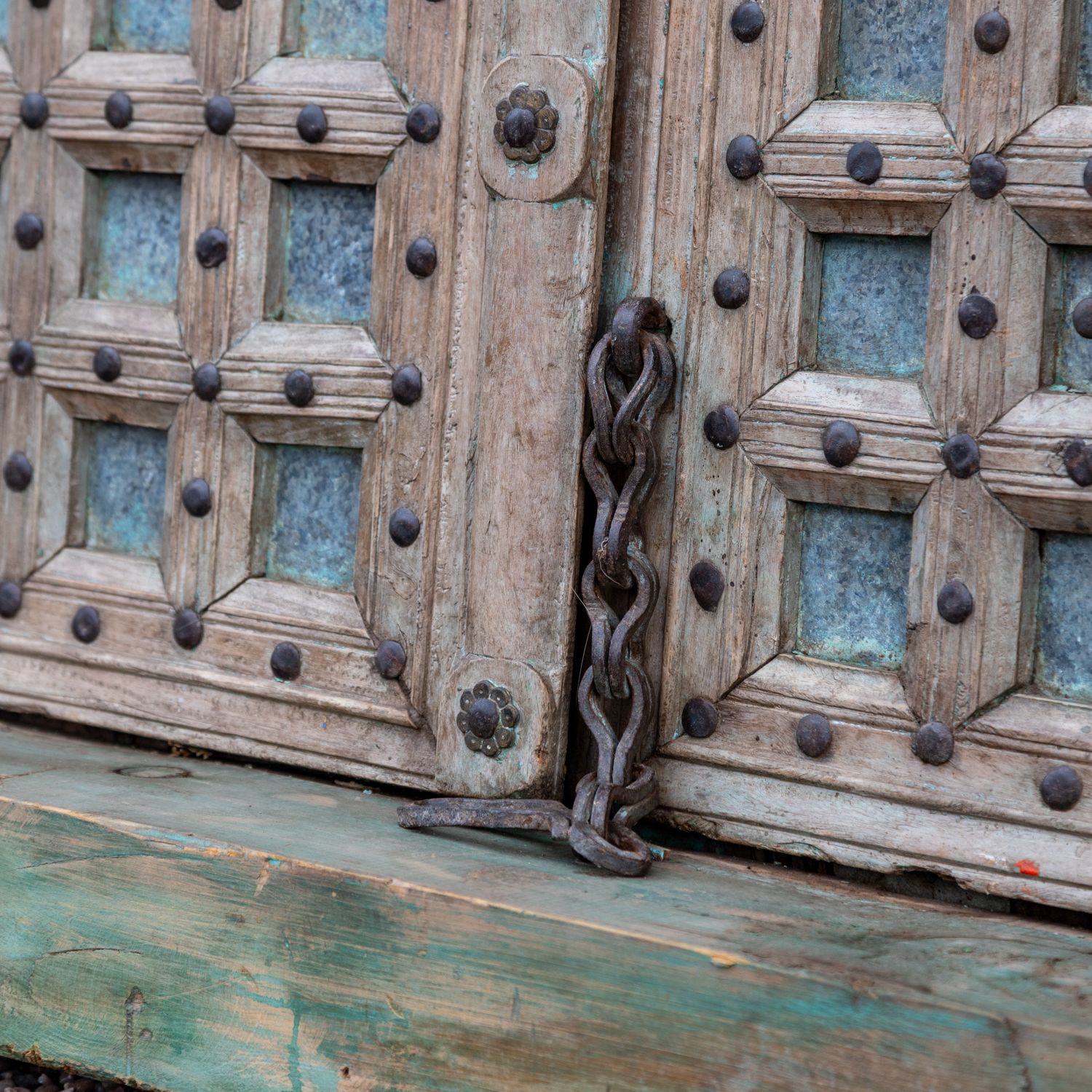Indian Wooden Door, Oriental photo vinterior