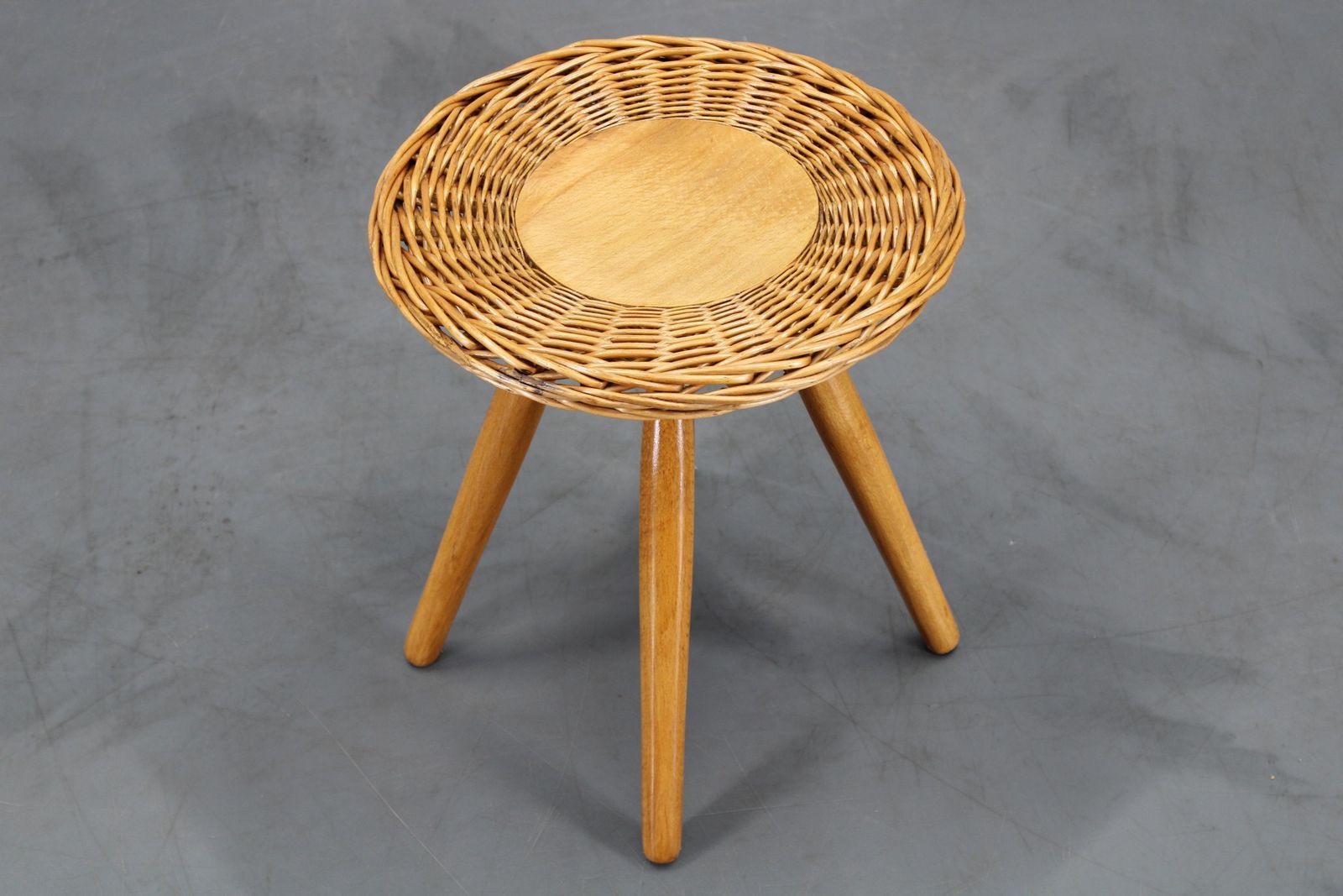 1970s Jan Kalous Wooden Stool For Uluv, Czechoslovakia photo for sale