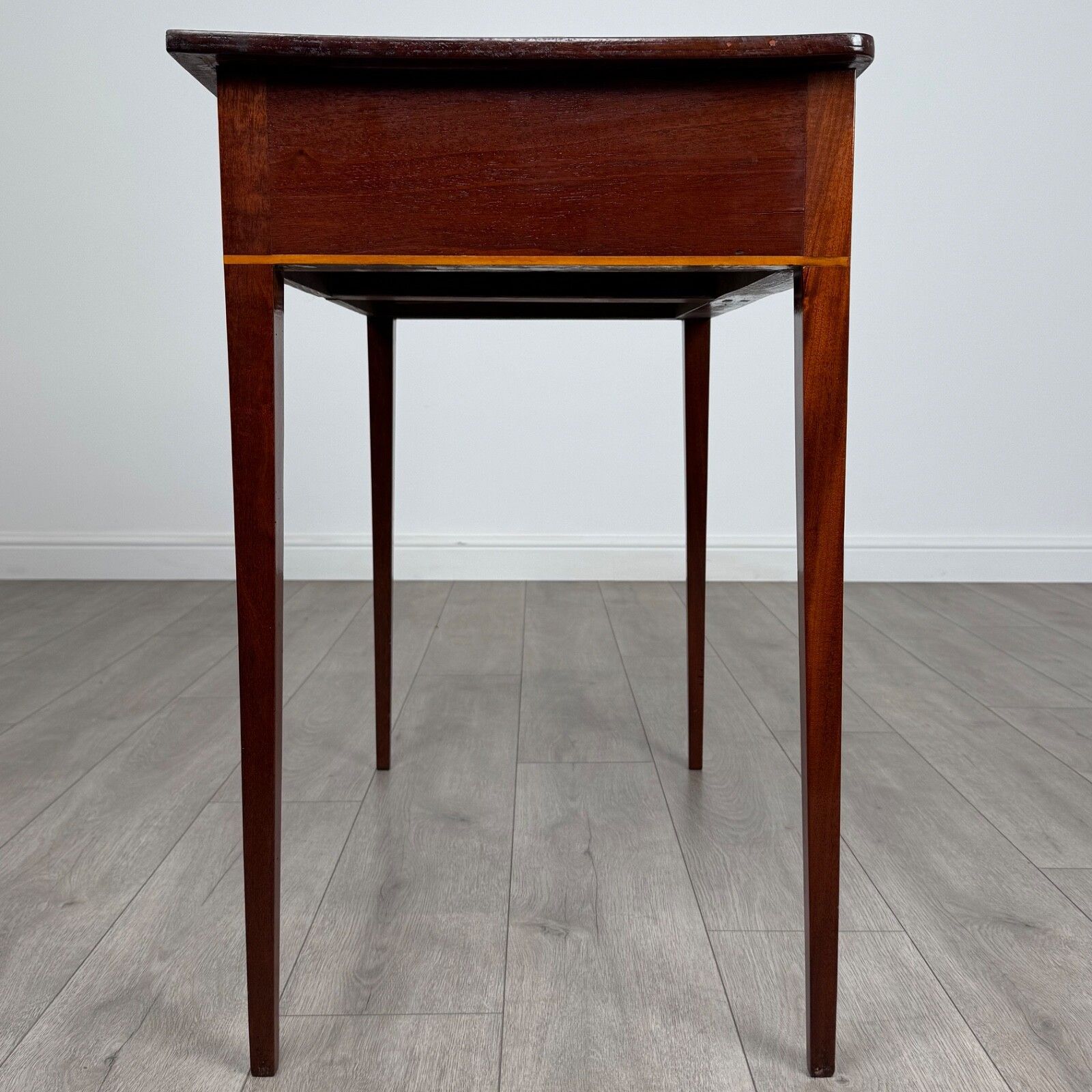 Antique 18th Century Good Quality Writing Table In Mahogany photo buy