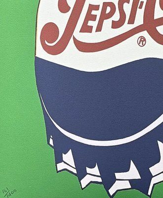 Andy Warhol, Pepsi Cola Green, 1980s, Print photo for sale