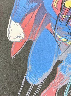 Andy Warhol, Superman Blue Black , 1980s, Print photo for sale
