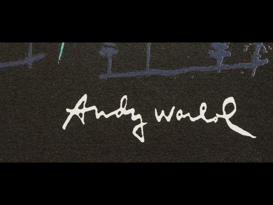 Andy Warhol 'Beethoven' Offset Lithograph, 1980s, Ink & Paper , 1970s, Ink & Pencil & Paper photo for sale