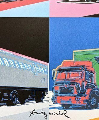 Andy Warhol, 4x Truck, 1980s, Print photo Art