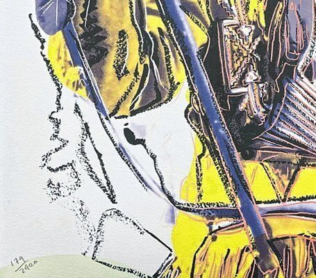 After Andy Warhol, War Bonnet Indian, 1980s, Print photo Art