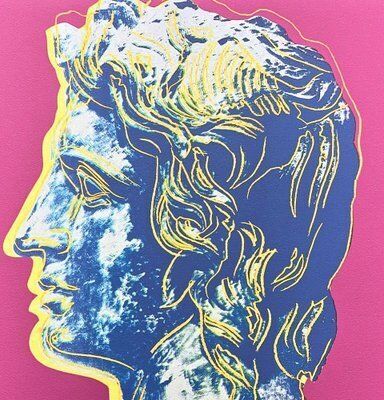 Andy Warhol, Alexander The Great Dark Purple, 1980s, Print photo furniture