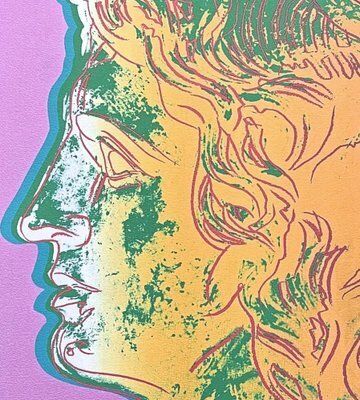 Andy Warhol, Alexander The Great Light Purple, 1980s, Print photo Art