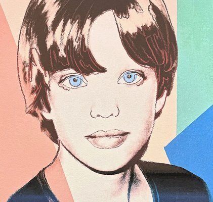 Andy Warhol, Bruno Bischofberger's Daughter, 1980s, Print photo furniture