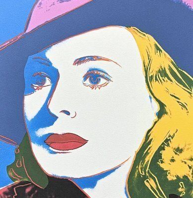 Andy Warhol, Ingrid Bergman, 1980s, Print photo furniture