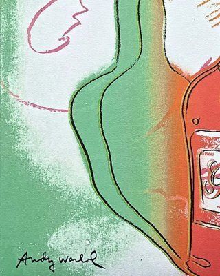 Andy Warhol, La Grande Passion Green Red, 1980s, Print photo for sale