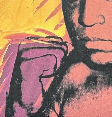 Andy Warhol, Muhammad Ali Yellow, 1980s, Print photo for sale