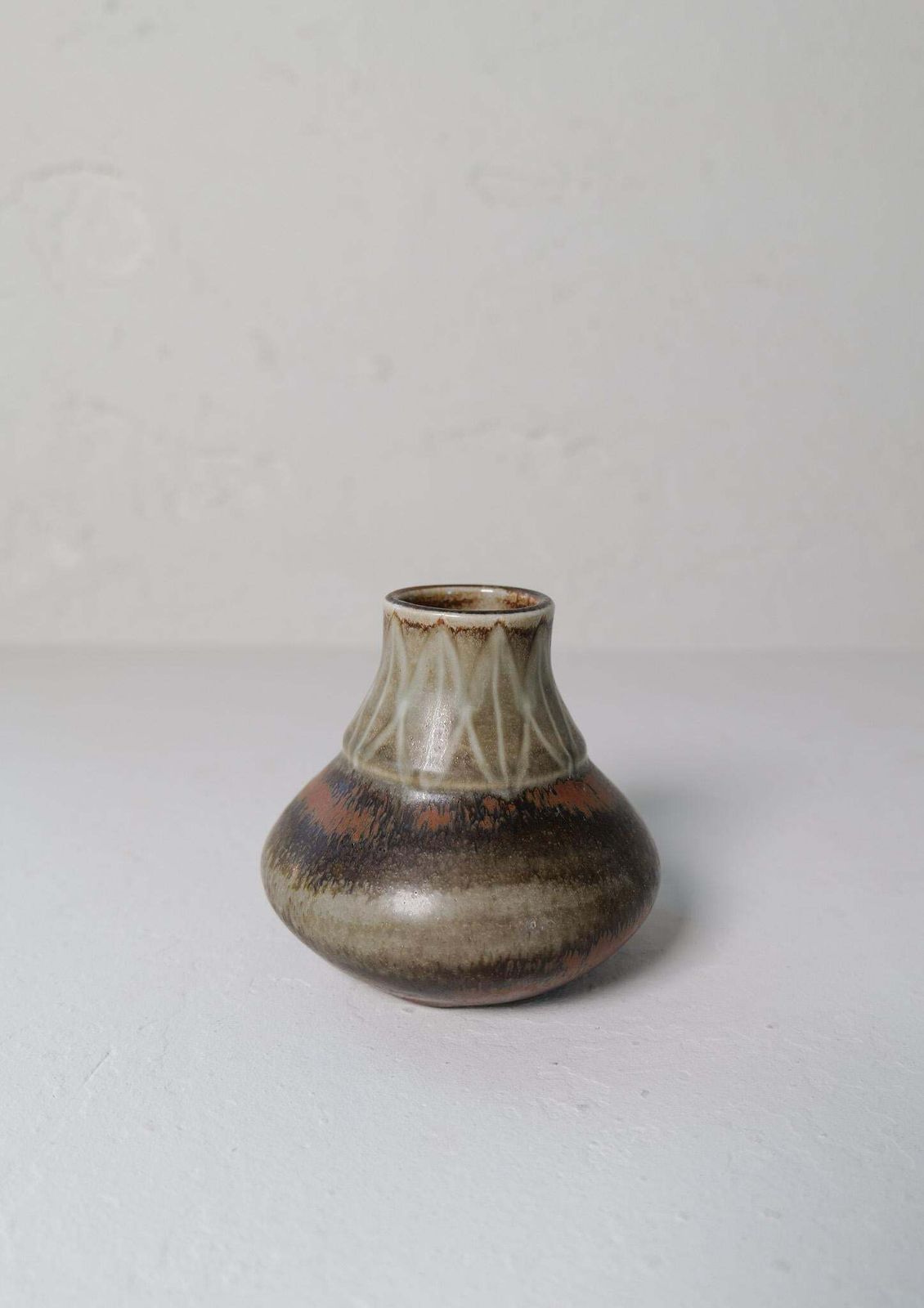 photo vinterior Collection Of Unique Ceramic Vases By Carl Harry Stålhane Rörstrand Sweden, 1950