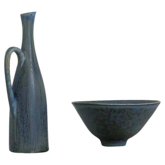 Collection Of Ceramic Vessels By Carl Harry Stålhane Rörstrand Sweden, 1950