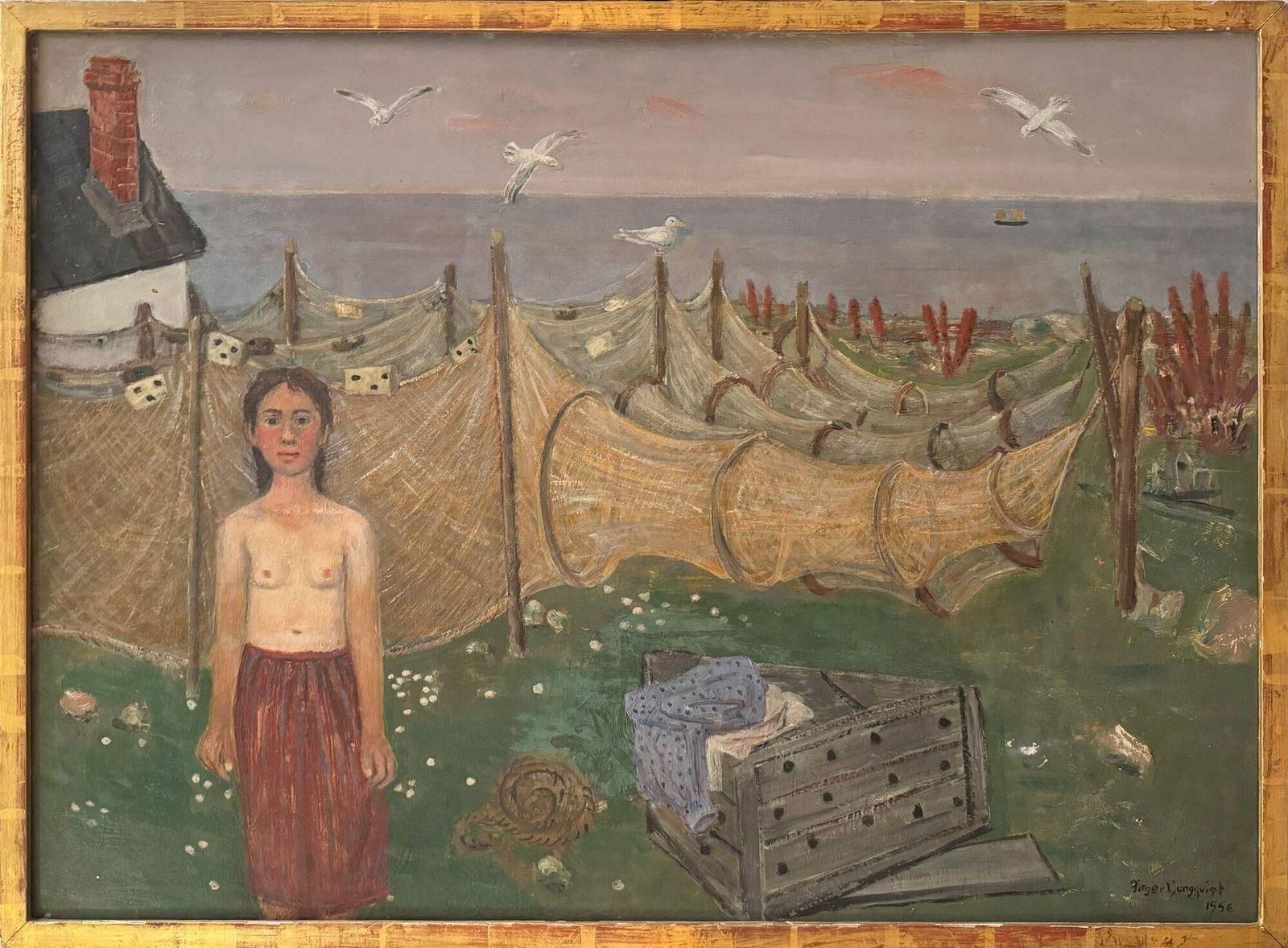20th Century Swedish School 'The Fishermen's Daughter'