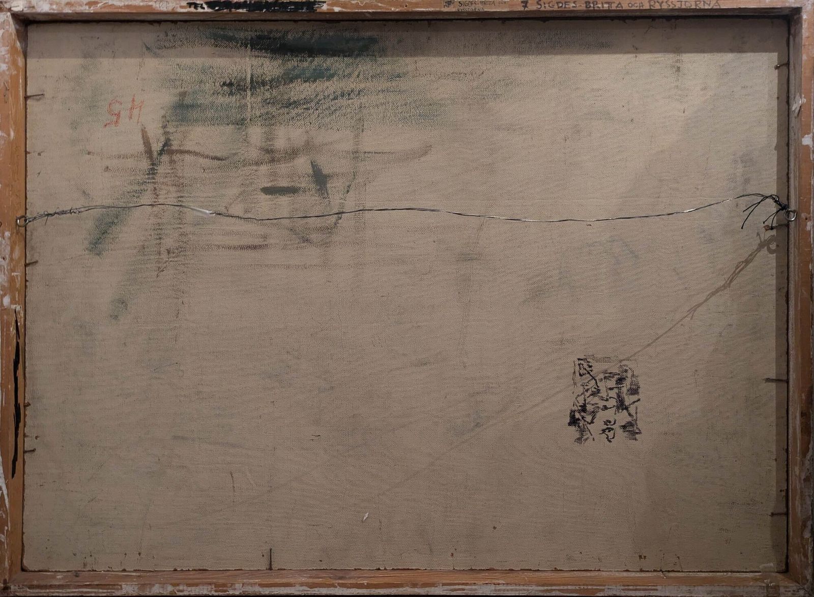 20th Century Swedish School 'The Fishermen's Daughter' photo Art