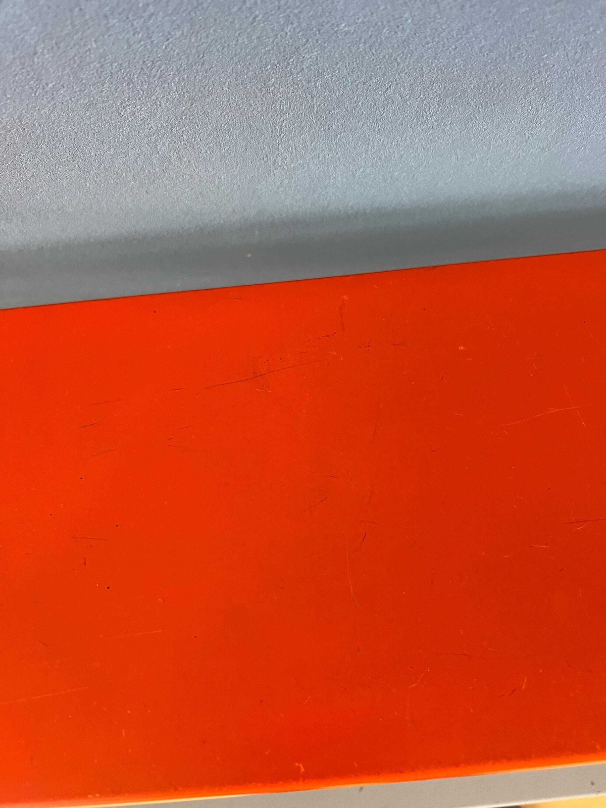 photo furniture Orange, Red And Gray Tomado Vintage Modular Wall System   Shelves   Unit