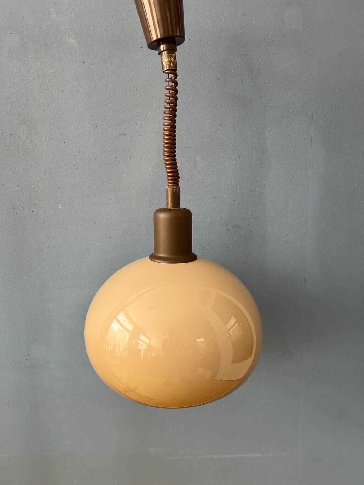 Vintage Space Age Mid Century Paddenstoellamp (Hanglamp) photo 317.0