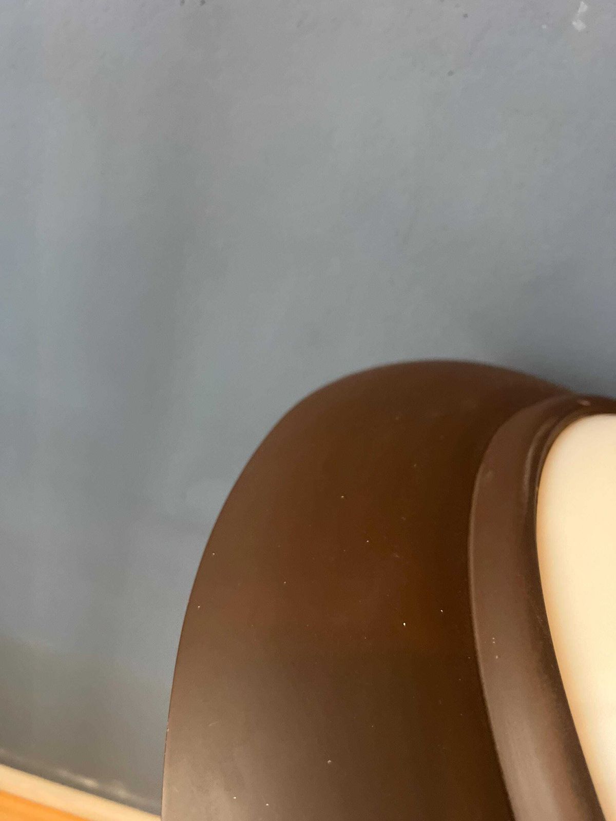 photo for sale Bruine En Beige Mid Century Hanglamp Van Dijkstra, Space Age