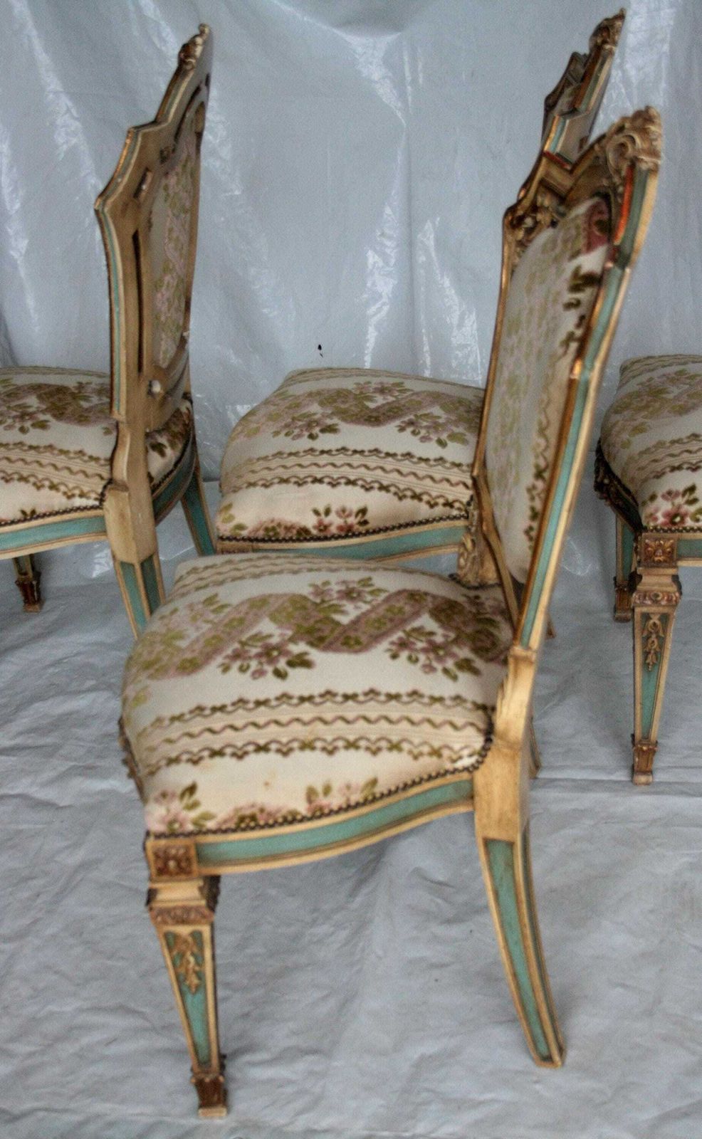 Set Of 4 Napoleon III Chairs, Second Half Of The Nineteenth Century, France photo vinterior