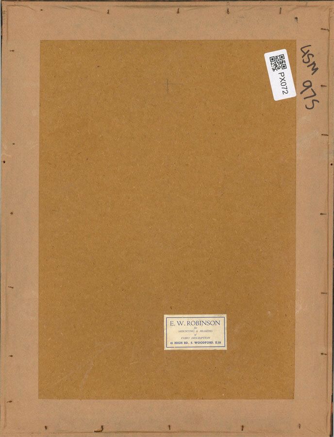 A.F. Remmett   20th Century Graphite Drawing, Zacharias And Ezechiel photo 96.0