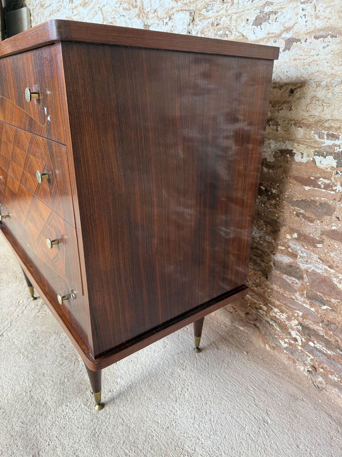 1295.0 Italian Chest Of Drawers , Mid Century photo