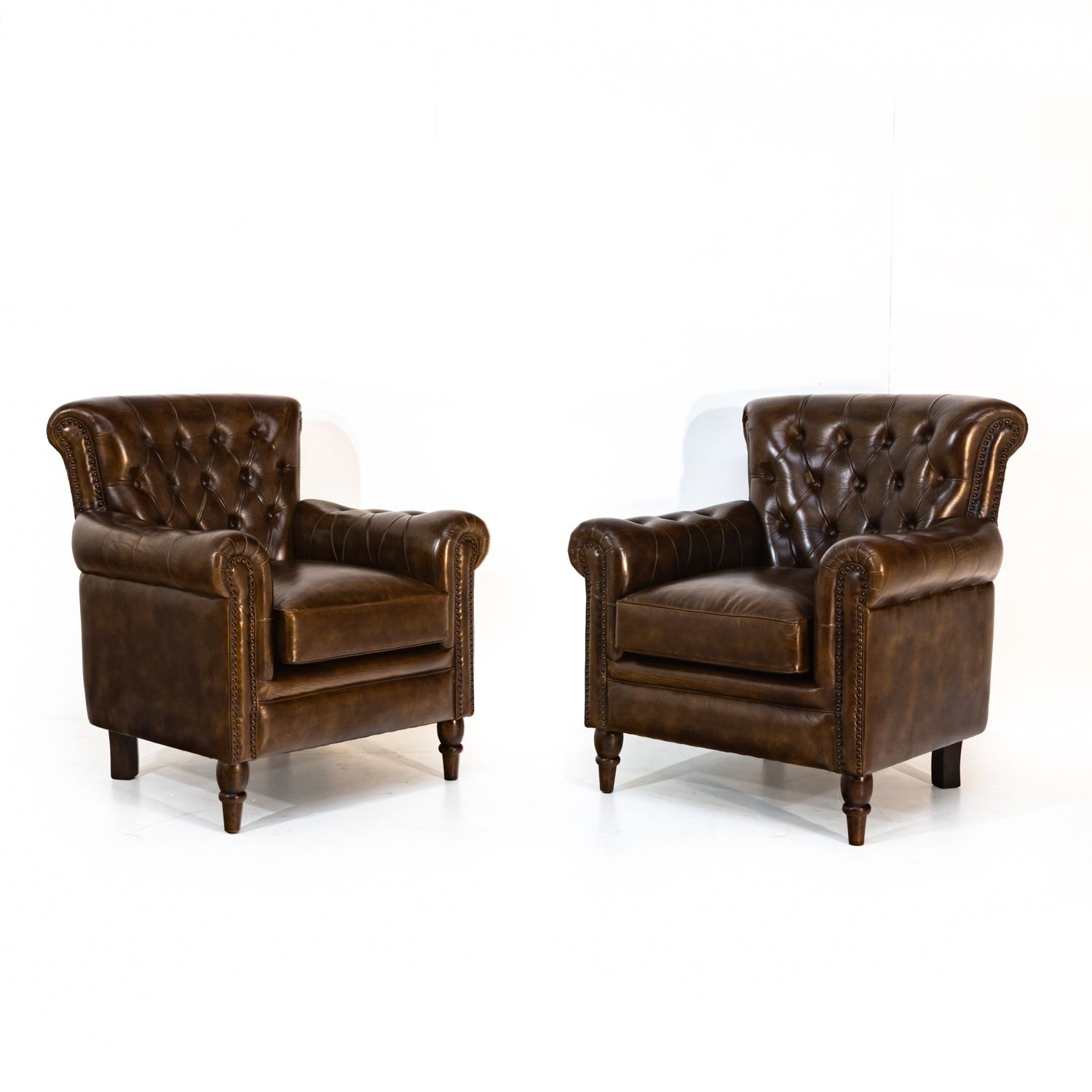 Furniture Leather Arm Chair Mh 2811 Cig, Mid 20th Century photo