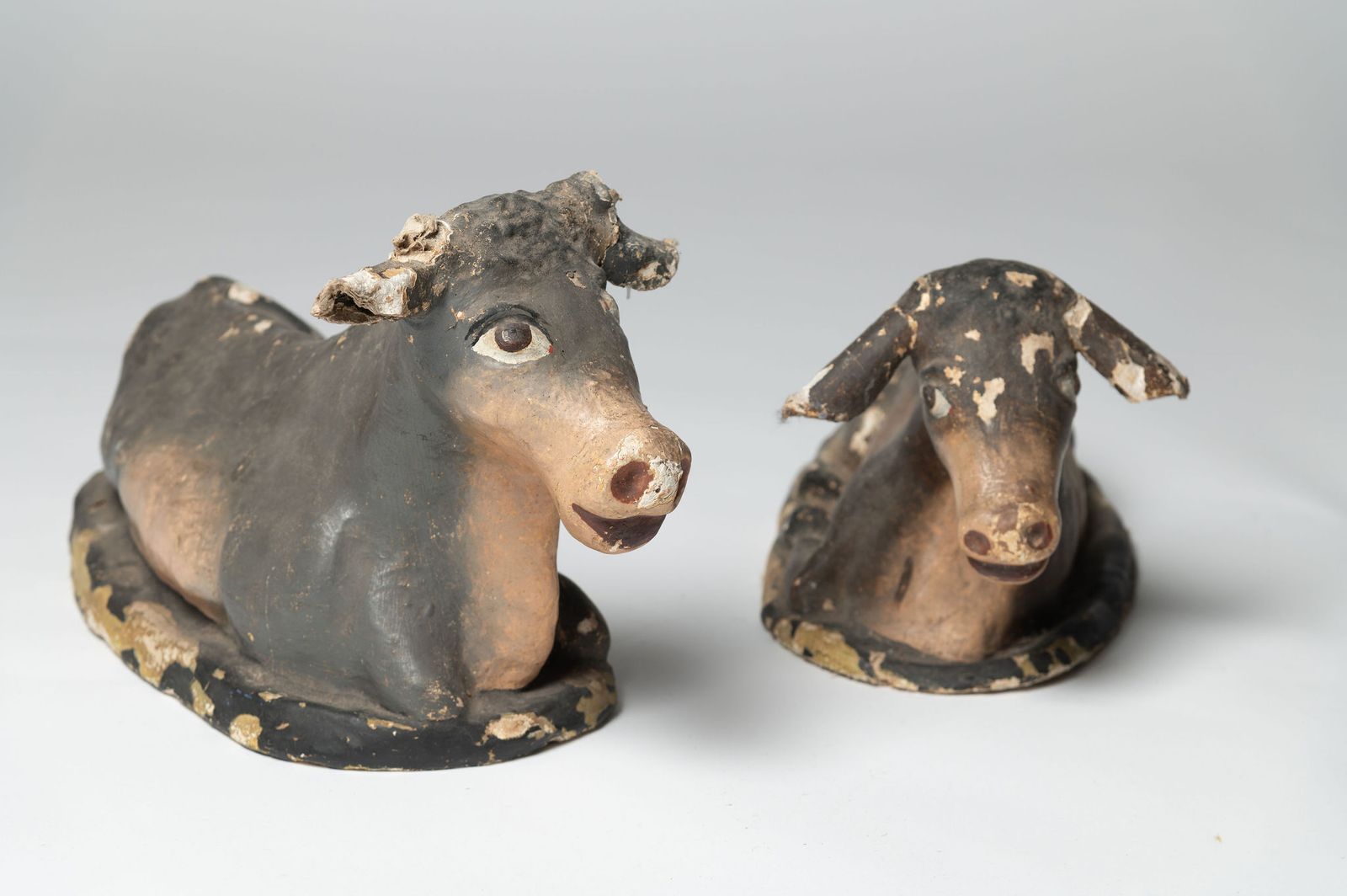 Paper Mache Cows