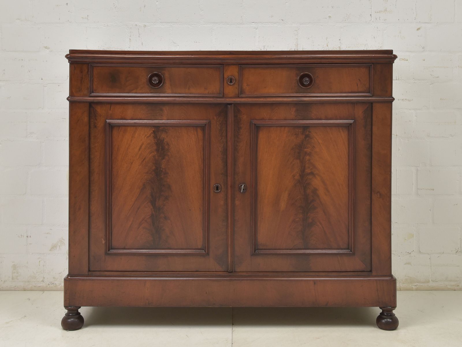 Antique! Chest Of Drawers, Sideboard, Restored Mahogany, Circa 1880. photo furniture