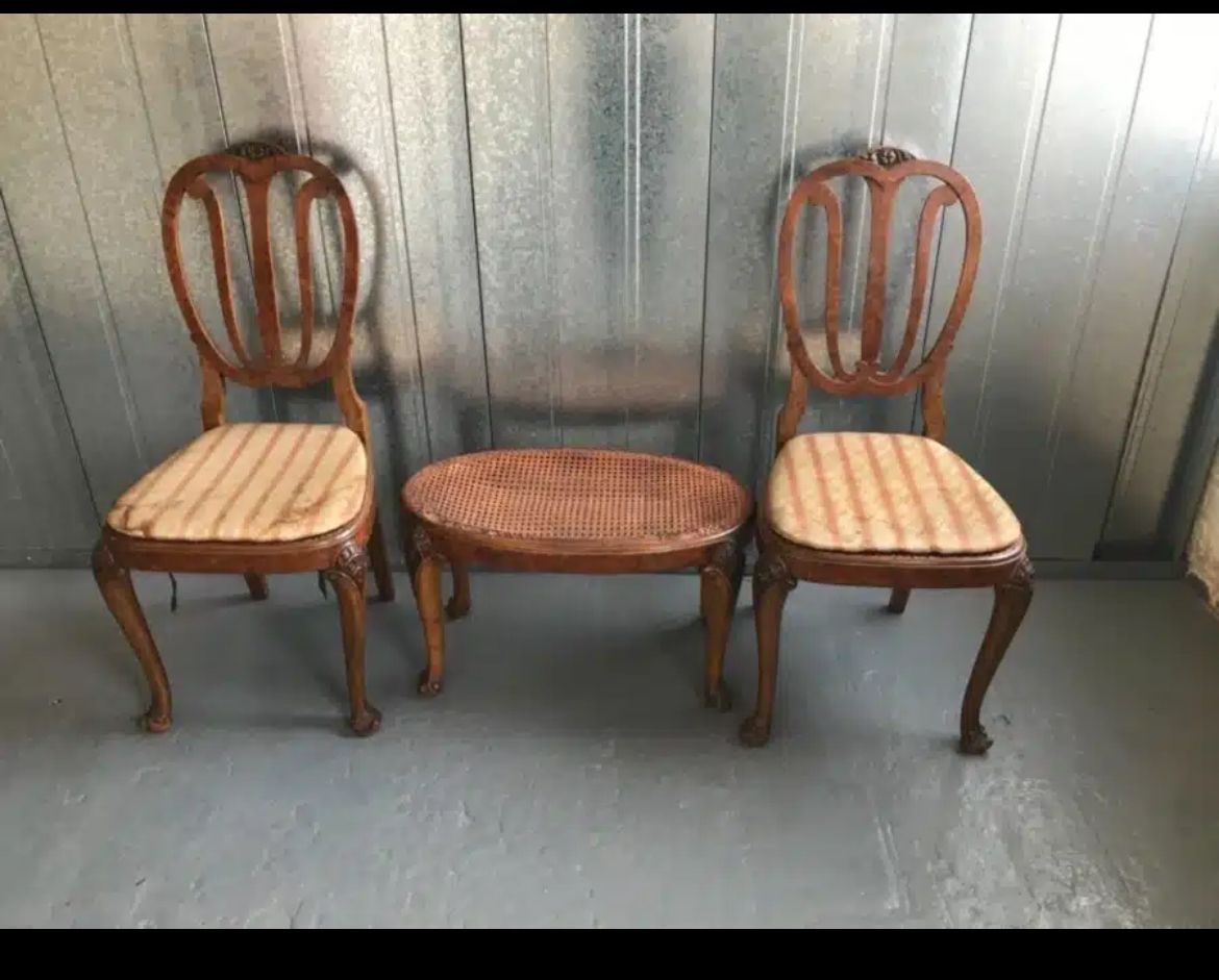 Antique Hall Chairs photo for sale