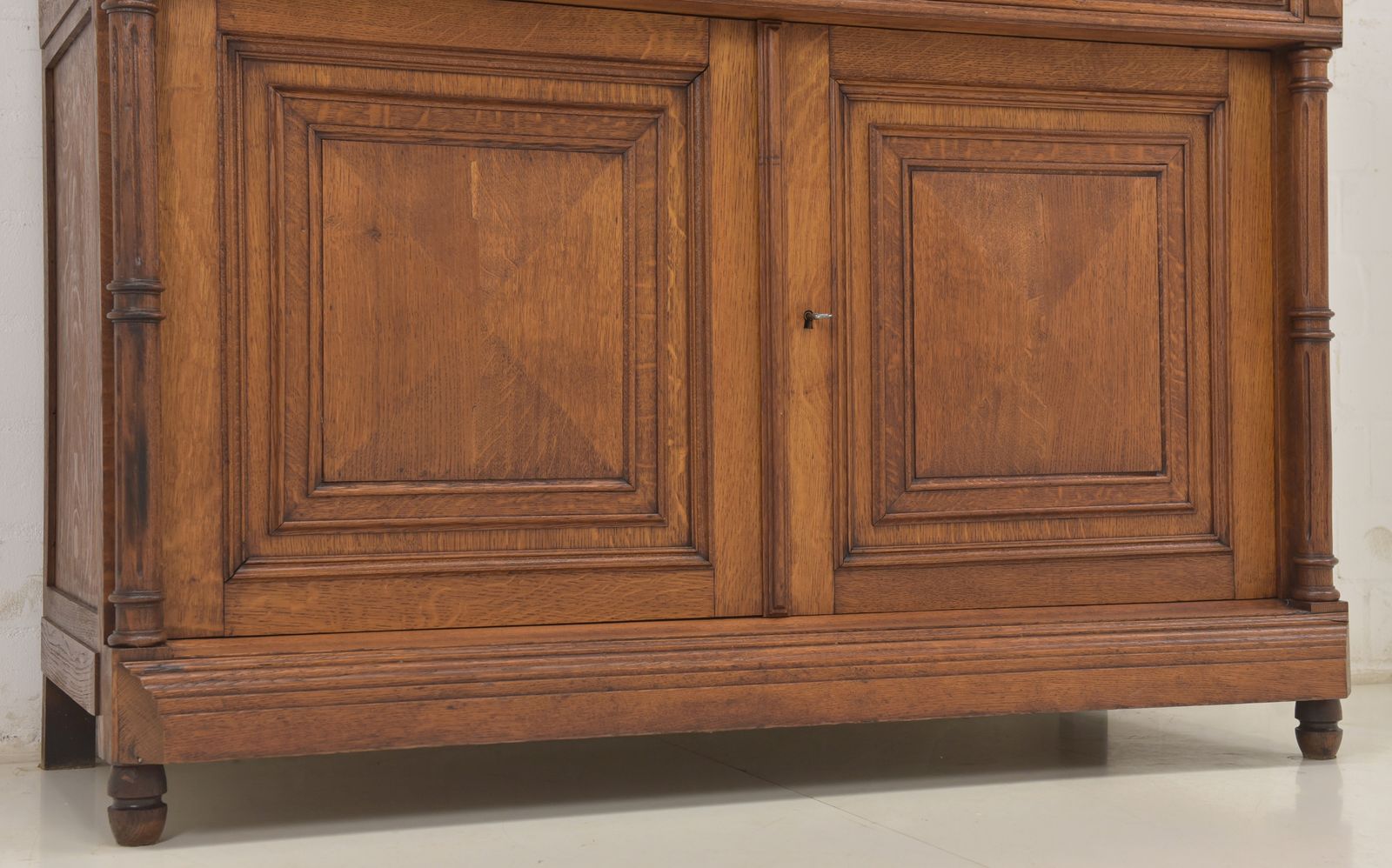 photo for sale Antique! Display Cabinet Restored From The Wilhelminian Era In 1900, Buffet, Bookcase