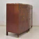 1757.0 Antique! Restored Art Deco 1925 Mahogany Dresser Sideboard Dining Room photo