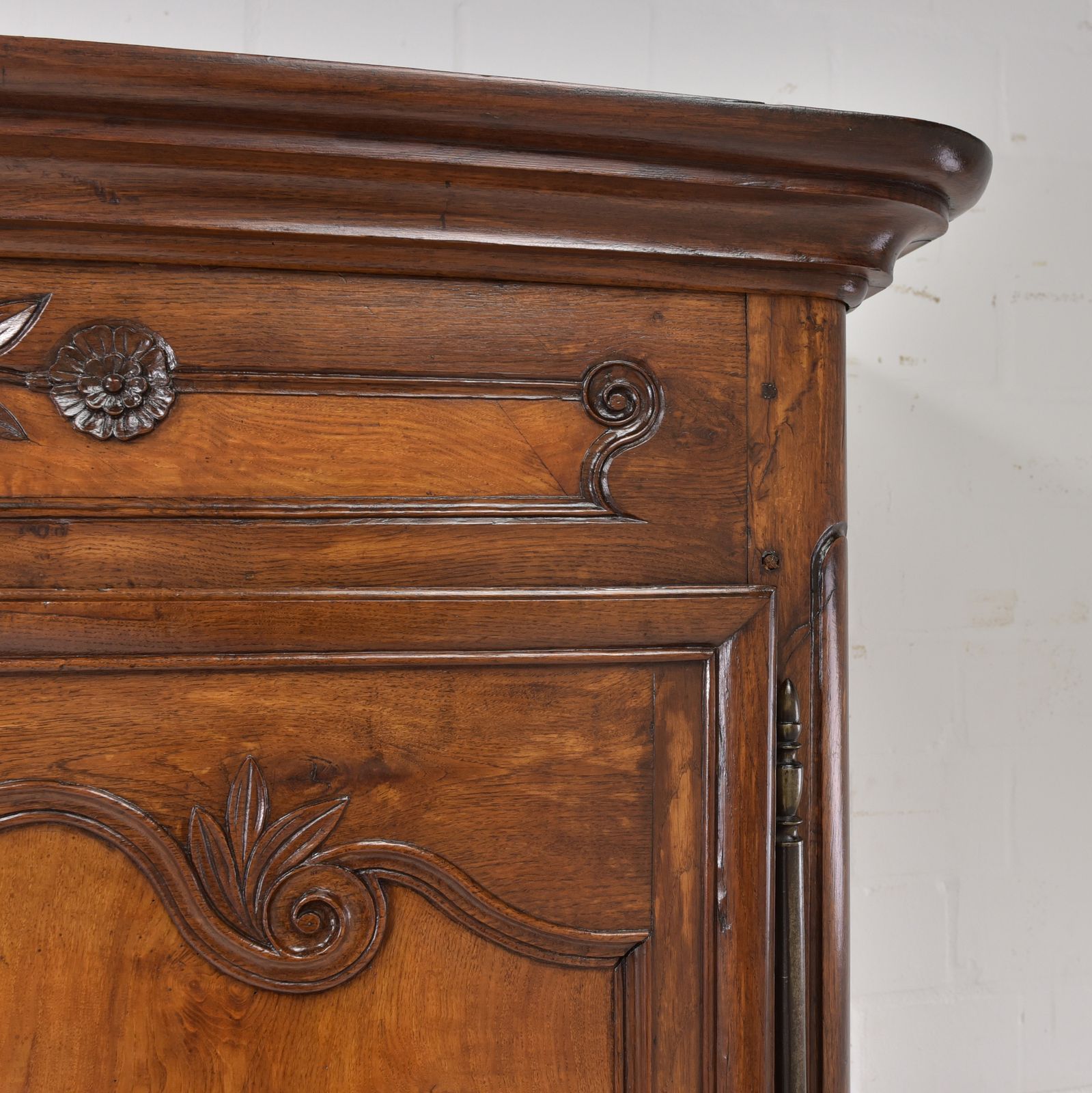 Antique! Hallway Cupboard Restored Lorraine Baroque Circa 1780 Oak Ash photo vintage