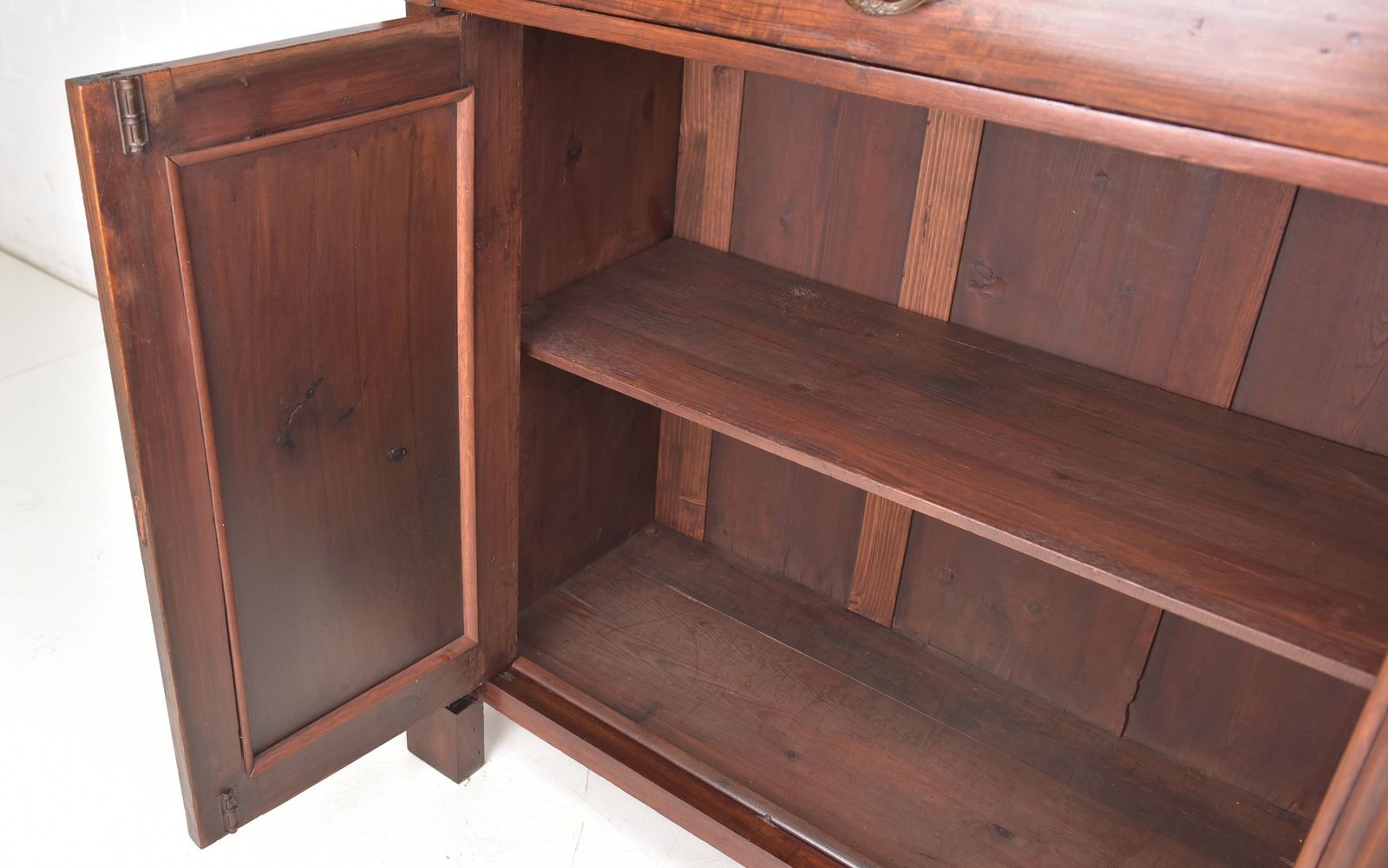 Antique! Small Cabinet Restored Mahogany Chest Of Drawers Vertiko Narrow photo vinterior